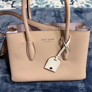 Kate Spade Blush Pink & Lilac Satchel. Used 1 time.  Like new!!